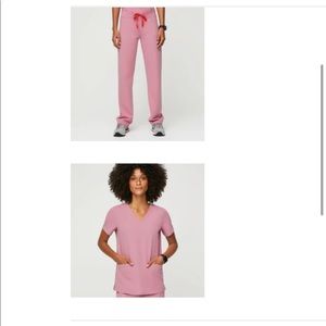 XS Figs Chalk Pink Set